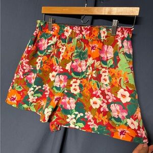 (2) Pairs Stretch Waist Pattern Shorts